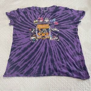 Hello Kitty and Friends Tie Dye Halloween Shirt (L)